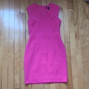 Banana Republic Vibrant Pink Mini Dress